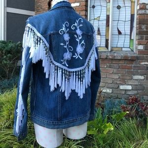 Custom Vintage Denim Jacket